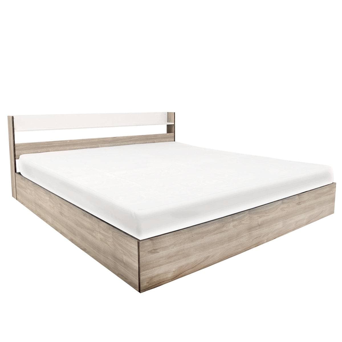 Jack King / Queen Floor Bed | Modern Laminated Platform Bed - View 3