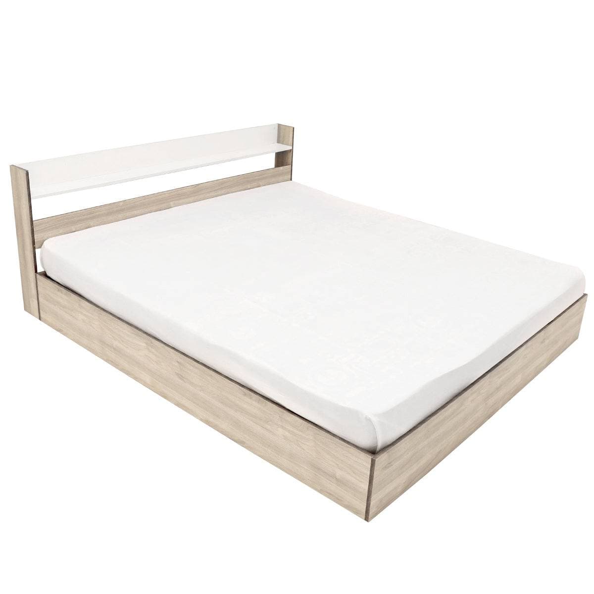 Jack King / Queen Floor Bed | Modern Laminated Platform Bed - View 4