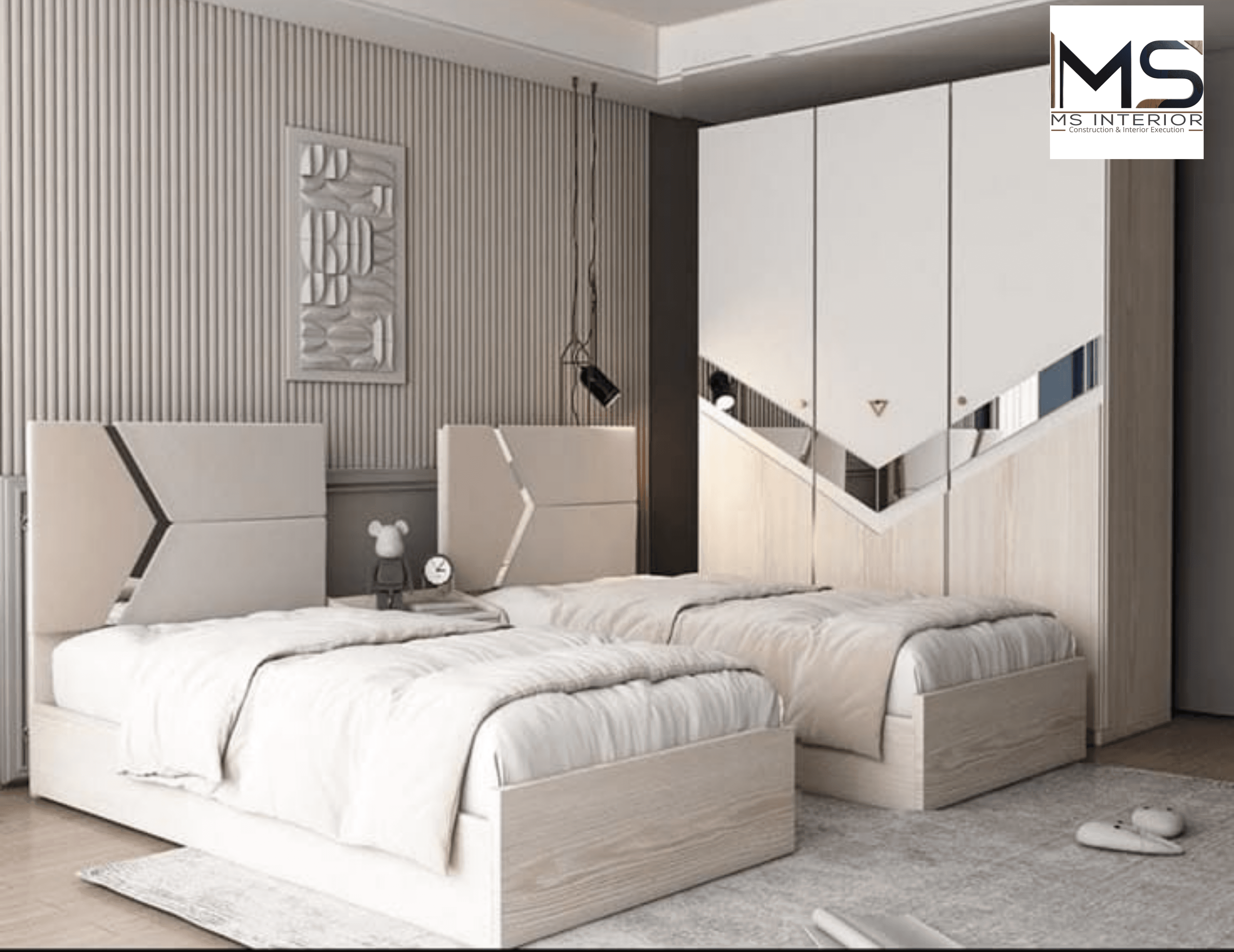 Jack Single Floor Bed (Brown Lamination Finish)