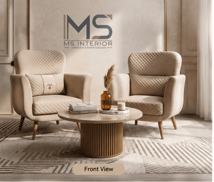 Premium Modern Accent Sofa Chair Set