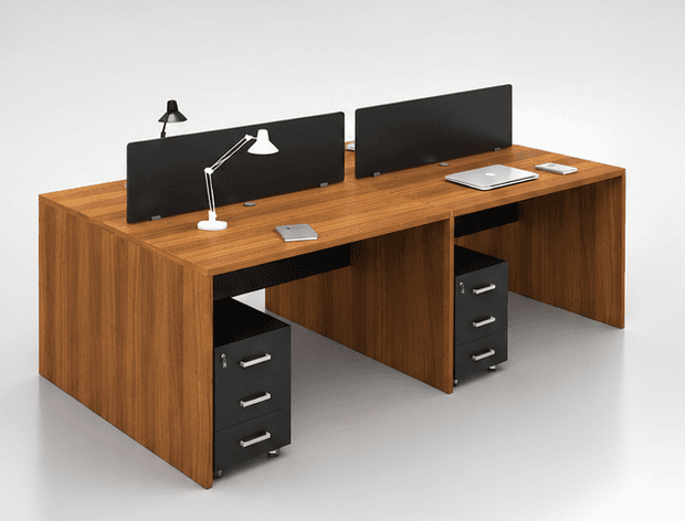 4 Person Modular Office Workstation